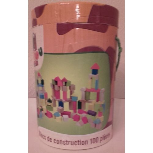 Seau Contenant 100 Pièces De Bloc De Construction