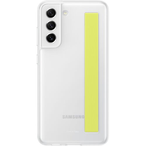Samsung EF-XG990 - Coque de protection pour téléphone portable - polyuréthanne thermoplastique (TPU), polycarbonate - blanc - pour Galaxy S21 FE 5G