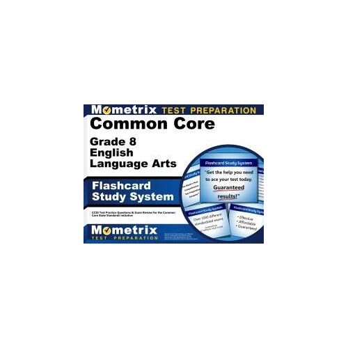 Common Core Grade 8 English Language Arts Flashcard Study System
