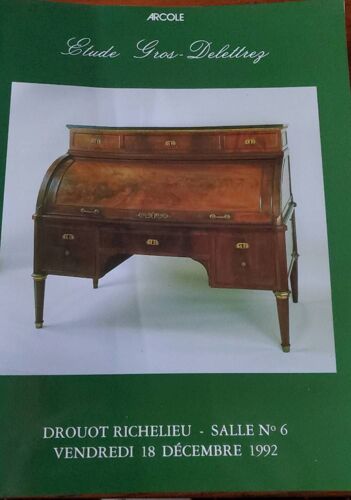 Catalogue De Vente Drouot, Étude Gros-Delettrez - Vente Du Vendredi 18 Décembre 1992, Salle N°6