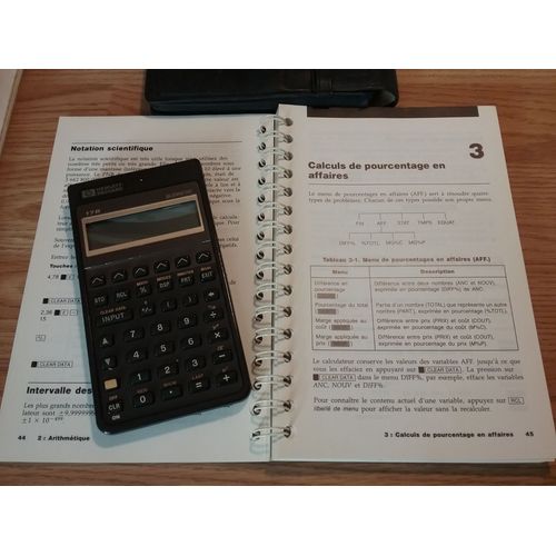 HP 17B Calculatrice Financière
