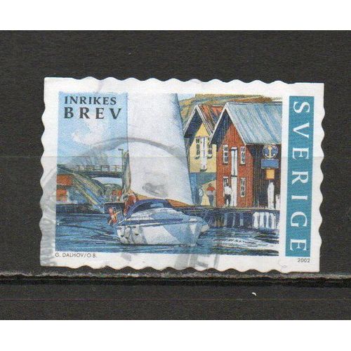 Timbre-Poste De Suède