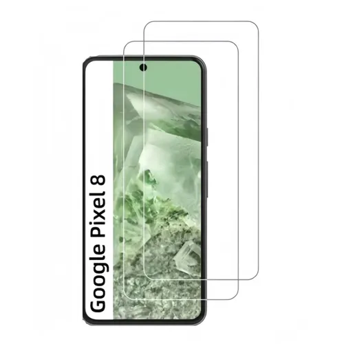 HQSELECTION® Lot De 2 Verre Trempé Pour Google Pixel 8.Film de Protection d'écran Transparent - Anti Rayures - Ultra Résistant Dureté 9H