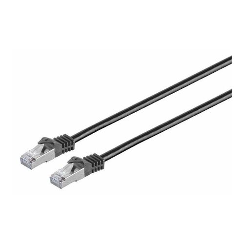 MicroConnect - Câble réseau - RJ-45 (M) pour RJ-45 (M) - 50 cm - SFTP, PiMF - CAT 7 - sans crochet - noir