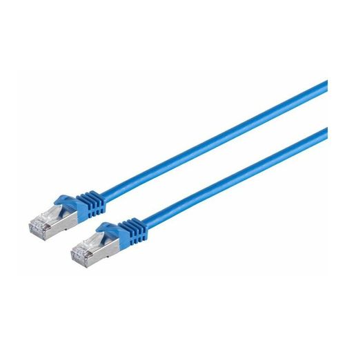 MicroConnect - Câble réseau - RJ-45 (M) pour RJ-45 (M) - 50 cm - SFTP, PiMF - CAT 7 - bleu