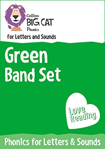 Phonics For Letters And Sounds Green Band Set: Band 05/Green (Collins Big Cat Sets)