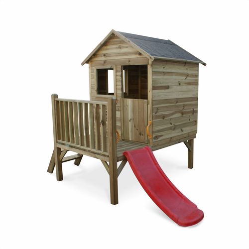 Maisonnette En Bois 2m² Magnolia Cabane Pour Enfant En Pin Autoclave