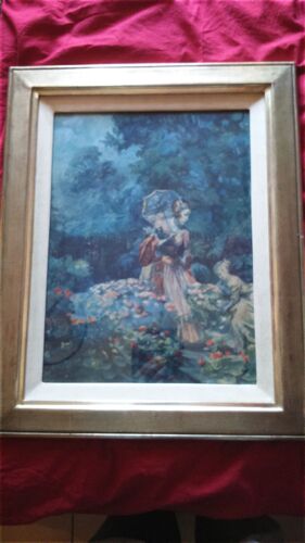 Aquarelle Ancienne Signée Max Rabes