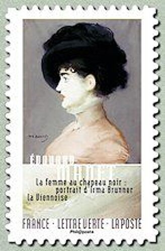 Edouard Manet La Femme Au Chapeau Noir