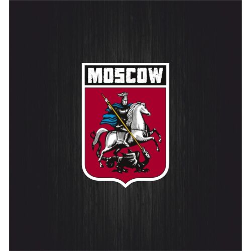 Autocollant Sticker Drapeau Voiture Moto Blason Moscou Moscow Shield