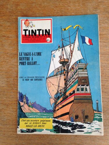 Journal De Tintin - Le Journal Des Jeunes De 7 À 77 Ans N°565 
