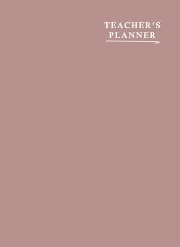 Teacher Planner: A4 Week To View Academic Plan Diary | Up To 7 Lessons/Periods Per Day | School Teacher's Lesson Planning Book