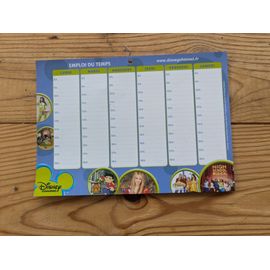 Emploi Du Temps : Disney Channel