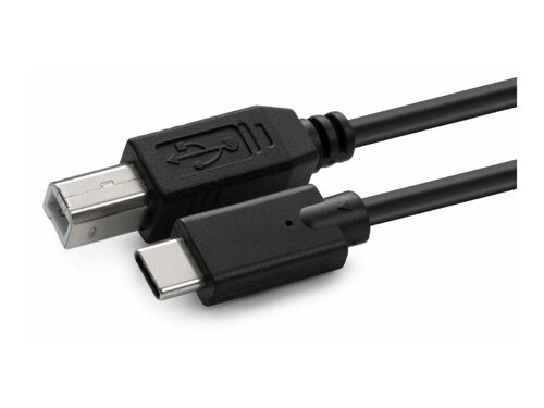 MicroConnect - Câble USB - 24 pin USB-C (M) pour USB type B (M) - USB 3.1 Gen1 - 1 m
