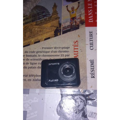 Camera sports full HD Noir
