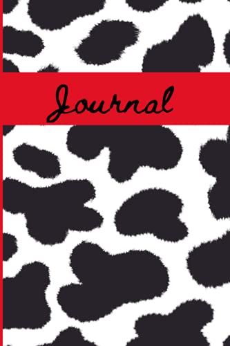 Animal Print Notebook: A Stylish 6x9 Cow Print Journal For Thoughts, Ideas, Memories, Or Journaling. Great Gift Idea!