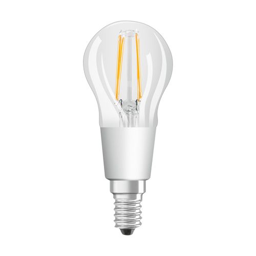 Ledvance Ampoule Led Intelligente Avec Wifi, Culot E14, Gradable, Blanc Chaud (2700k), Forme De Goutte, Filament Clair, Remplacement Des Ampoules De 75w, Contrôlable Avec Alexa, Google Et App, 1-Pack