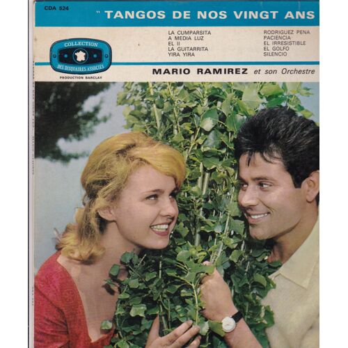 Les Tangos De Nos Vingt Ans :  La Cumparsita - A Media Luz - El Ii La Guitarrita - Yira Yira -  Rodrigez Pena- Paciencia- El Irresistible- El Golfo -Silencio 
