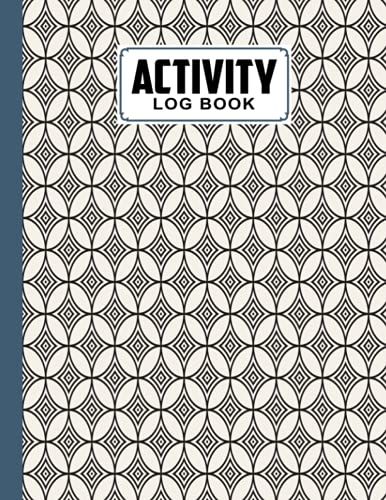Activity Log Book: Premium Striped Cover Activity Log Book For All Businesses, 120 Pages, Size 8.5" X 11" By Laura K Breen