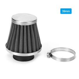 Filtre De Filtre à Air Pour Moteur à TêTe De Champignon, Accessoire De Modification De Moto 39mm/1,54 Pouces