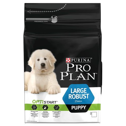Purina Pro Plan Dog Large Puppy Robust Avec Optistart - 3 Kg - Croquettes Pour Petit Chien Adulte