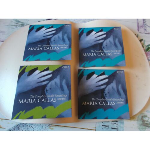 1 Lot De 4 Cd Maria Callas De 1949/69   En Tbe Nickel