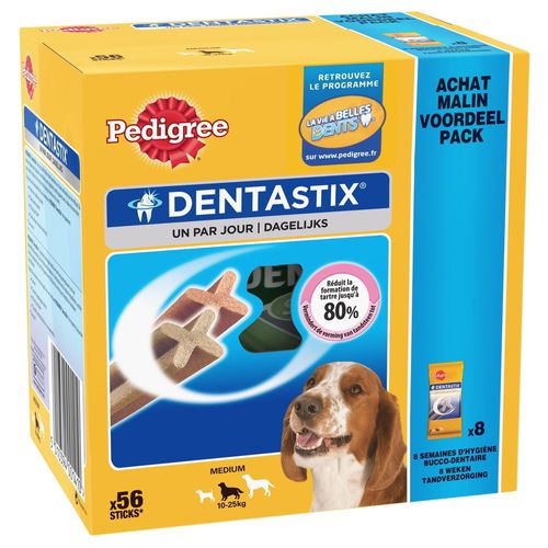 Pedigree Dentastix - Moyen Grand Chien 56 Stix - 1440g