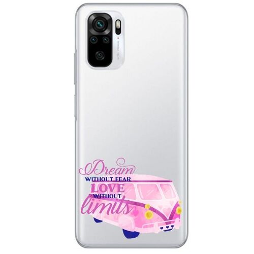 Coque Redmi Note 10S et 10 4G van rose