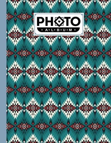 Photo Album: Album, Large Photo Albums With Writing Space Memo, Extra Large Capacity Picture Album, Family, Baby, Wedding, Travel Photo Book, 120 Pages | Native America Cover By Jean Forsyth