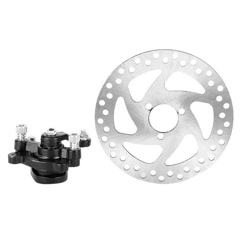 Jeu De Freins à Disque ArrièRe Pour Mini Scooter En Alliage D'aluminium, Disque De Frein + éTrier De Frein Pour Rotors Suv