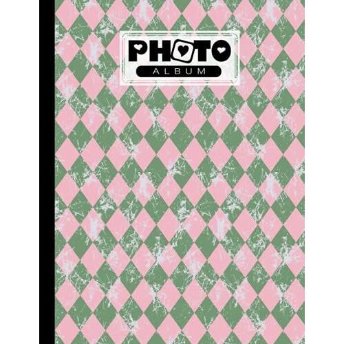 Photo Album: Large Photo Albums With Writing Space Memo, Extra Large Capacity Picture Album | Premium Cracks And Ambrosia Cover By Sonja Hartung