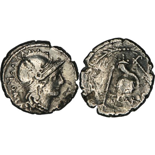 Rome - Republique - Denier - Carisia - Titus Carisia - Corne, Globe, Sceptre Et Gouvernail - 46 Bc - Rrc.464/3 - 23-353