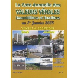 Valeurs Vénales Au 1er Janvier 2008
