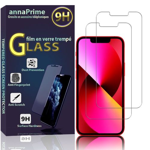 Lot / Pack De 2 Films Verre Trempé Pour Apple Iphone 13 Mini 5.4" Protection D'écran