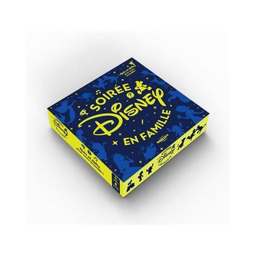 Coffret Jeu Soirée Disney En Famille