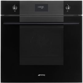 SMEG Four encastrable multifonction Linéa pyrolyse noir intense - SFP6101TB3