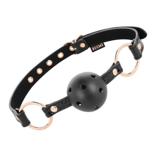 Hard Girly Bâillon Boule Begme Noir Begme