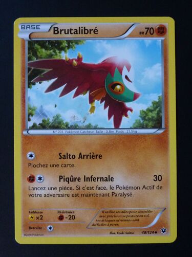 Brutalibré 48/124 - Pokemon Xy10 Impact Des Destins 