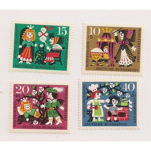 Allemagne- 4 Timbres Neufs- Contes De Grimm