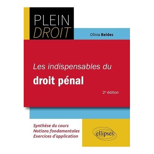 Les Indispensables Du Droit Pénal