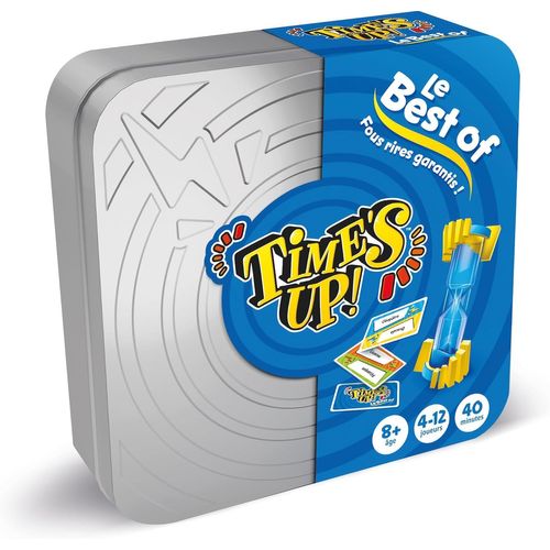 Hamiltion-Time's Up! Le Best Of-Jeu De Société D'ambiance Pour Enfants Dès De 8 Ans -Rires & Convivialité -Best Des Editions Party & Family-4 À 12 Joueurs-40 Minen Françaisrepos Production