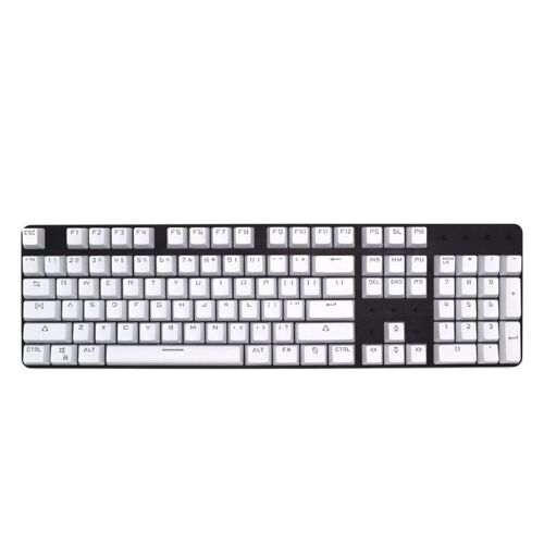 Capuchons de touches en PBT avec extracteur de touches pour clavier, ensemble de capuchons de touches rétroéclairés pour claviers de jeu mécaniques, 104 pièces