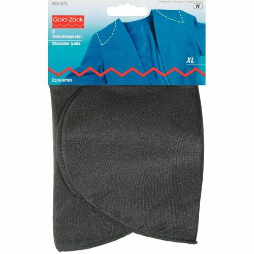 Epaulettes Demi Lune Noir Xl Recouvertes