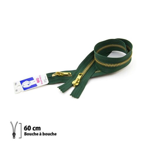 Fermeture Éclair Z17 - Bouche À Bouche 6mm - 60 Cm