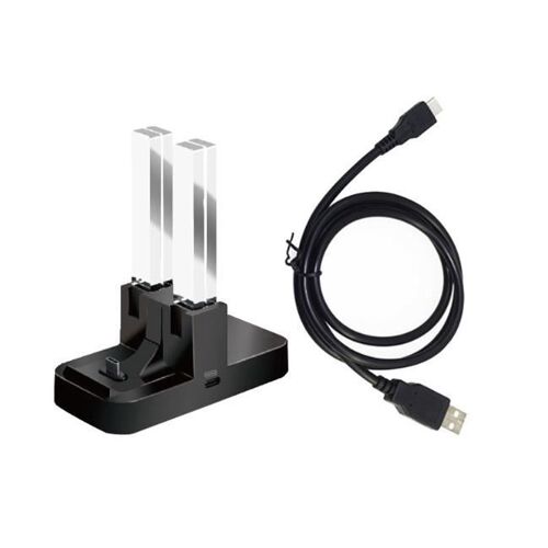 6 In 1 Pour Nintendo Switch Joy-Con Support De Station D'accueil Avec Indicateur Led, Avec Un Câble Libre De Type C