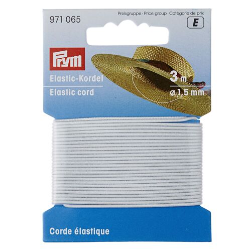 Corde Élastique 1,5mm Blanc