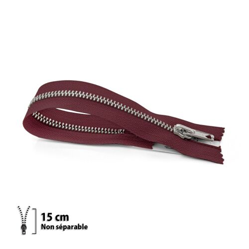 Fermeture Éclair Z16 - 15 Cm - Non Séparable