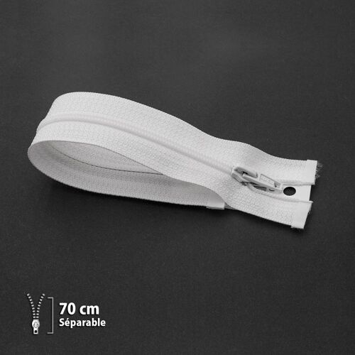Fermeture Éclair Z52 - Prestil 150 Séparable 6mm - 70 Cm