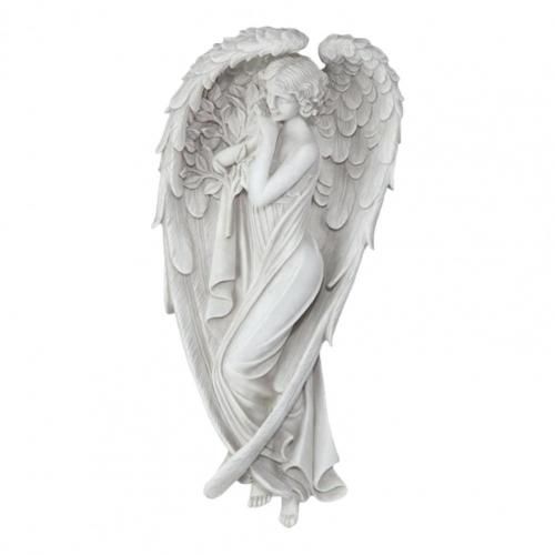 Modèle De Statue En Résine Artistique, Application Large, Exquise, En Forme D'ange, Pour La Maison