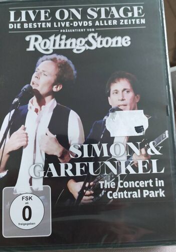 Dvd Live On Stage. Die Besten Live -Dvds Aller Zeiten.Rolling Stones Simon & Garefunkel. Thé Concert In Central Park
